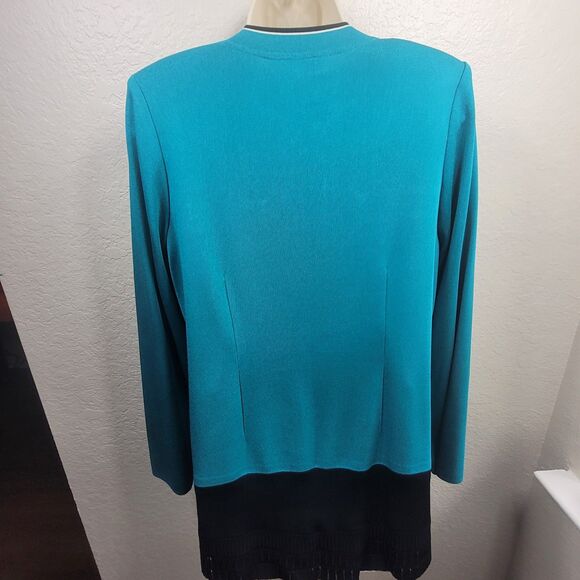 Misook 2 pc set Tea Jacket & Tank - Cardigan Twin Set  Small/Medium EUC - Picture 2 of 11